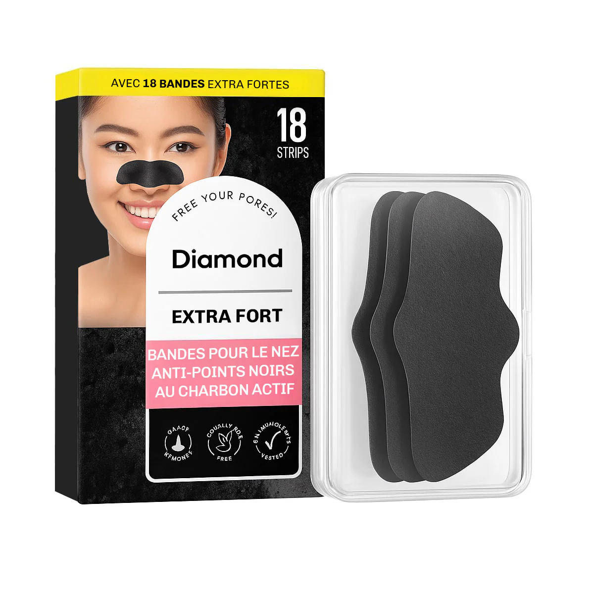 Bandes anti-points noirs