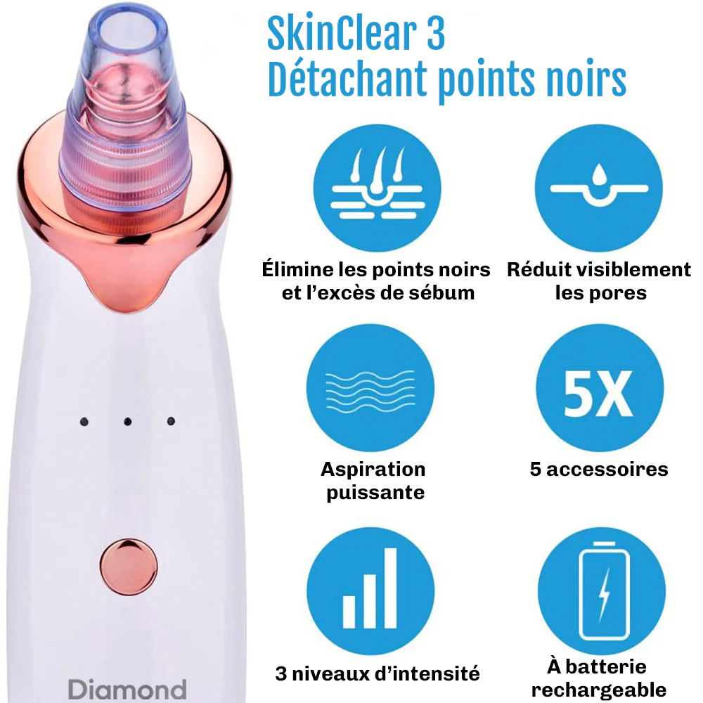 SkinClear 3 Aspirateur à Points Noirs - Image 4