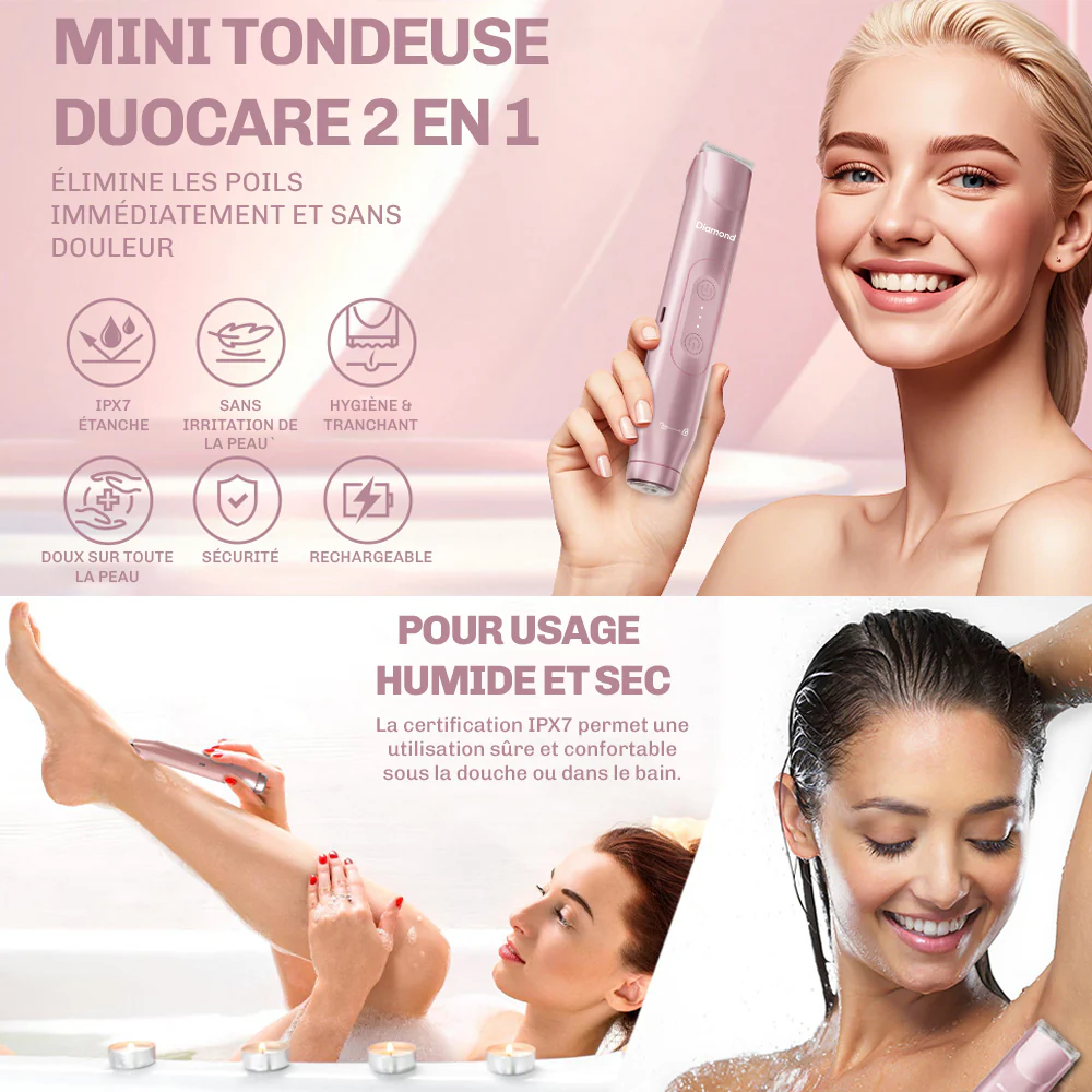 Mini-tondeuse DuoCare 2-en-1 - Image 8